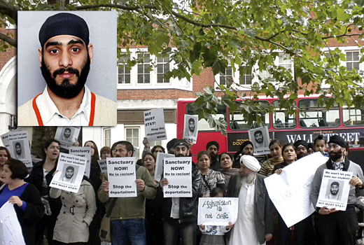 Call to halt Sikh student Mit Singh Chopra’s deportation wnews100110_04