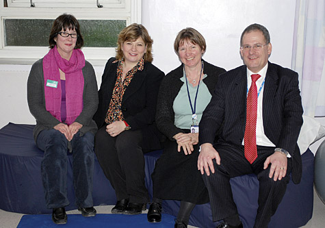 MP Emily Thornberry donates new birthing couch to Whittington Hospital inews012811_16