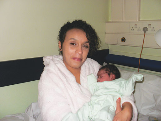 Babies born on 1.1.11 at Whittington Hospital inews070111_10