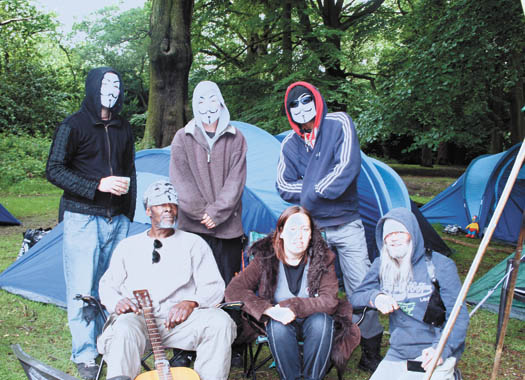 Protesters who camped outside St Paul’s Cathedral ‘occupy’ Hampstead Heath for just one day occupy-heath-protesters