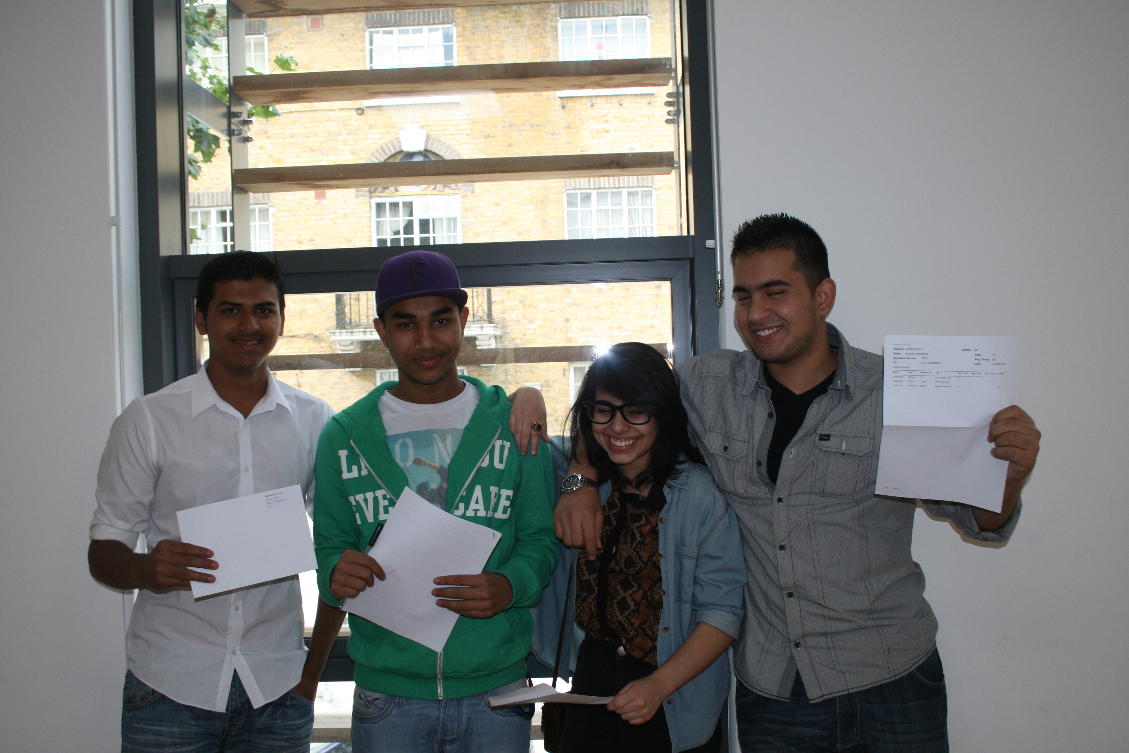 Camden sixth-formers shine on A-Level results day IMG_8954