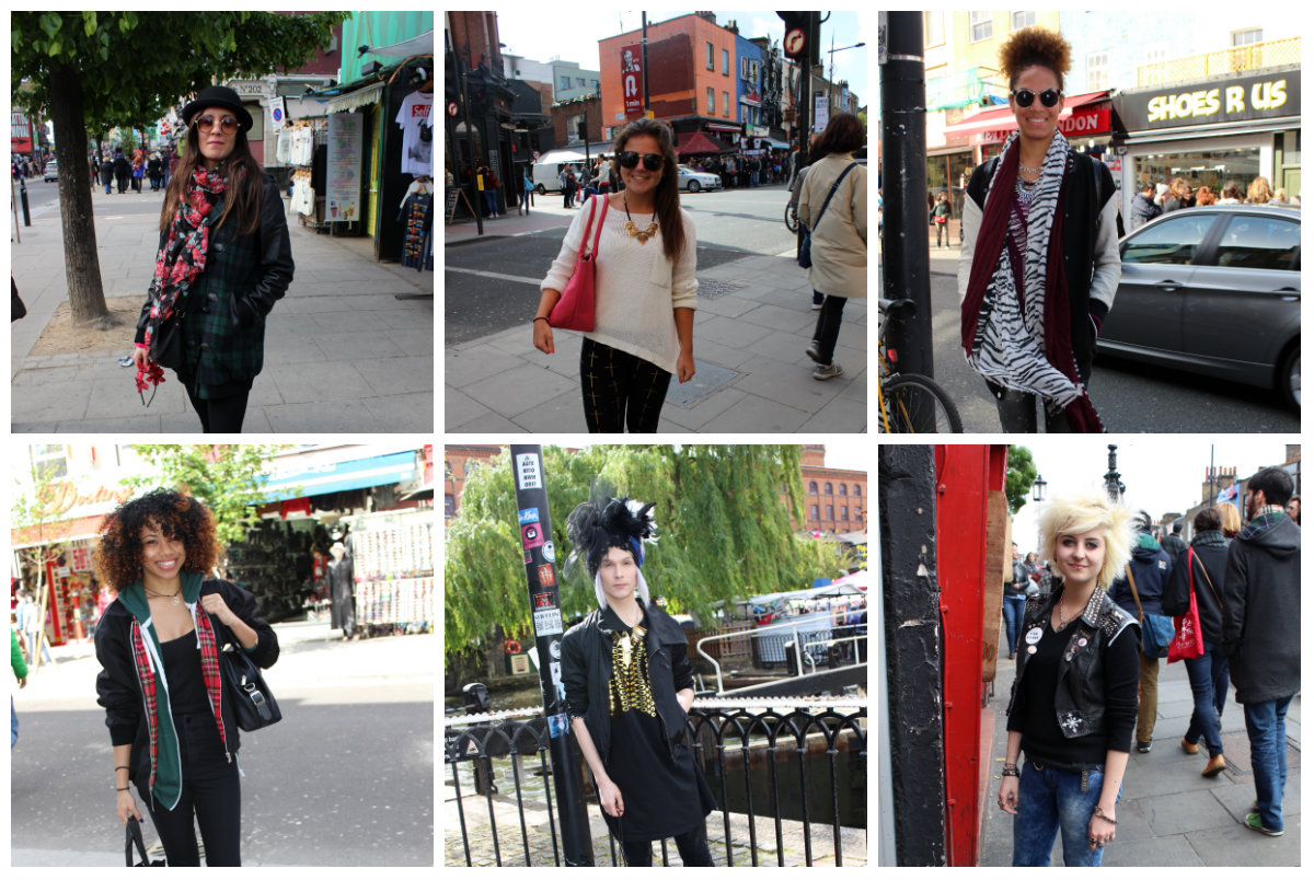 Camden street style #10: Leather vests and pink DMs collage3