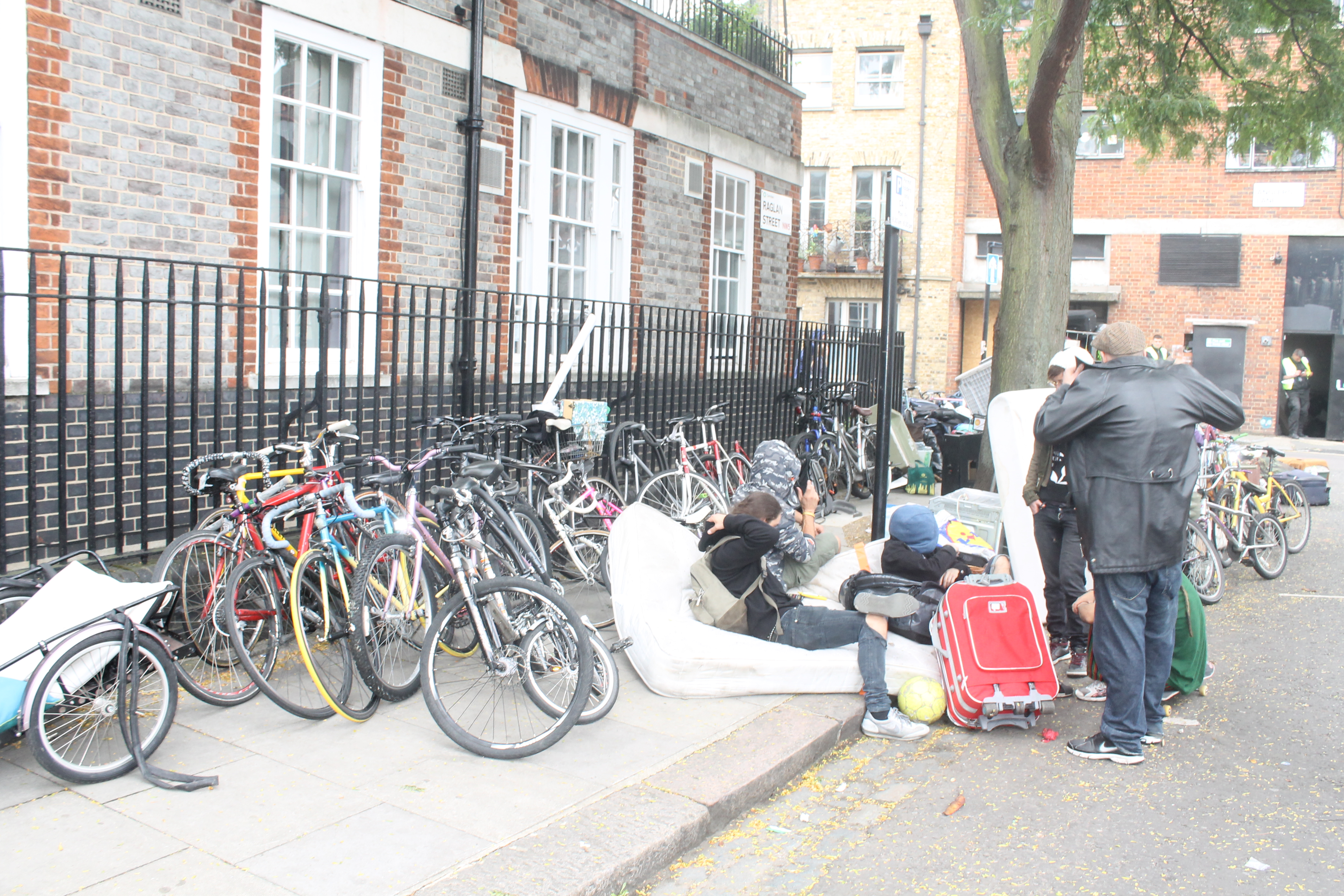 Bailiffs throw Lidl squatters out of empty Kentish Town supermarket IMG_1999