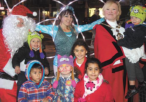 Fonthill Road Christmas lights Finsbury Park 2016