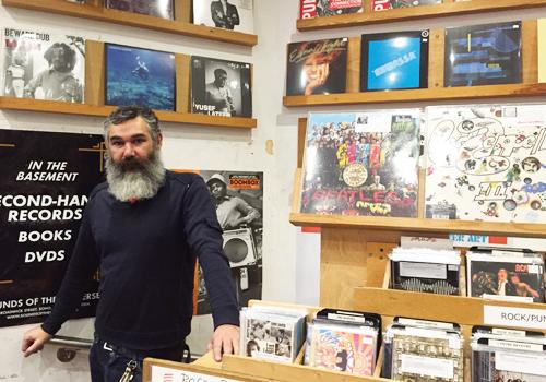 WESTMINSTER PEOPLE: Sounds of the Universe record shop founder Stuart Baker Stuart Baker Sounds of the Universe