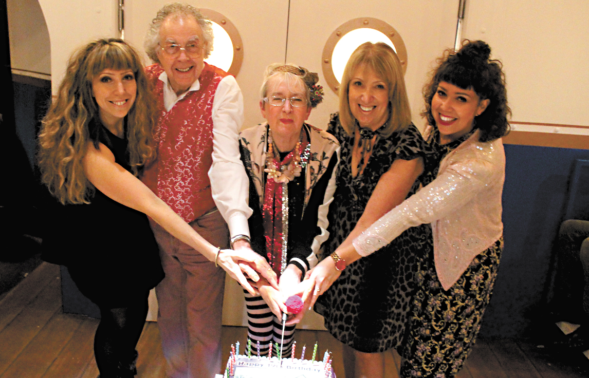 Su Pollard Upstairs at the Gatehouse