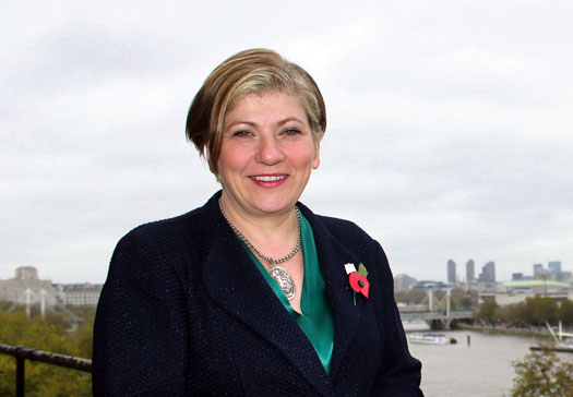 Emily Thornberry cutout