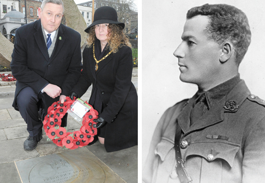 War hero who risked his life to save soldier Frederick Booth new