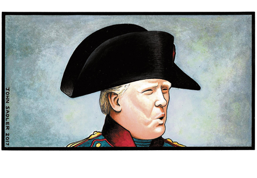 Silent treatment for Trump? John Sadler-Trump