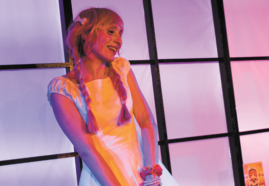 Madam Butterfly at The Kings Head_Becca Marriot as Butterfly_photo Christopher Tribble