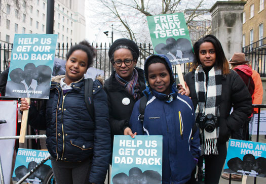 ‘Free our dad’ plea to No 10 Yemi Hailemariam IMG_8170