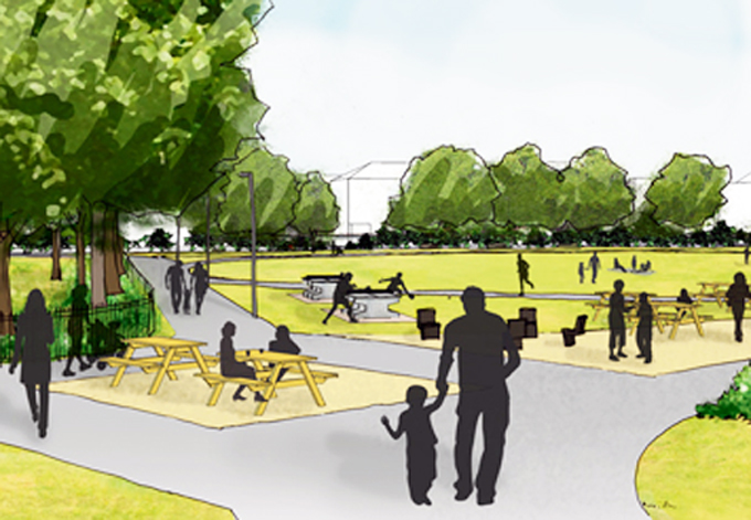 ‘7-a-side pitch limits our use of this park’ Barnard Park