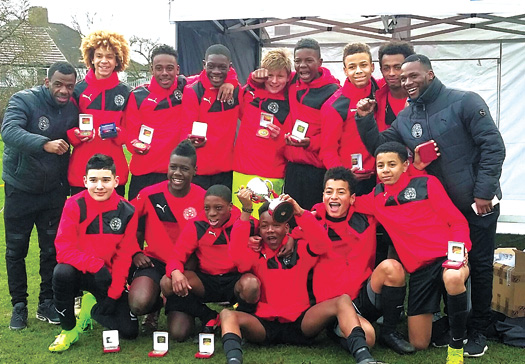 Scouts eyeing up Elite stars of the London Cup CamdenEliteU14s