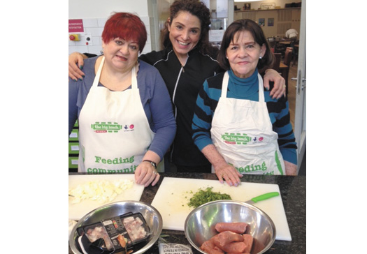 Cooking up a storm for women Chef Hawat