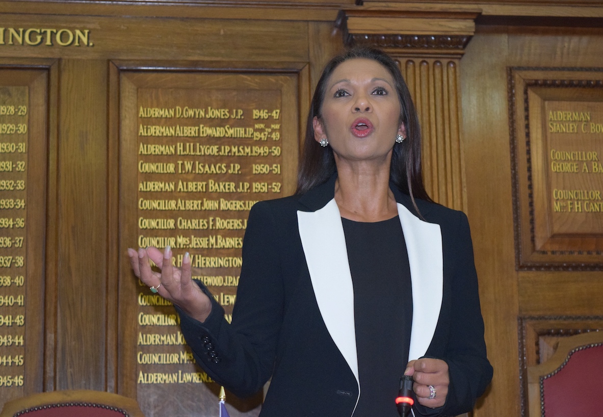‘Like an act of war’: Gina Miller vows to fight on at pro-EU rally Gina Miller Brexit 1