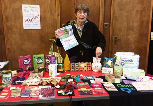 Jill Courtnell at her stall