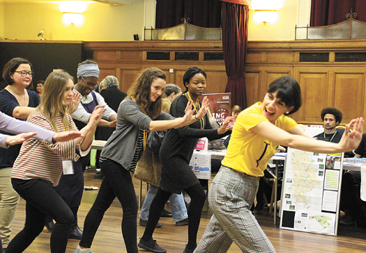 Variety is the spice of life’s wellbeing Vera the Diva at the Winter Wellbeing Festival