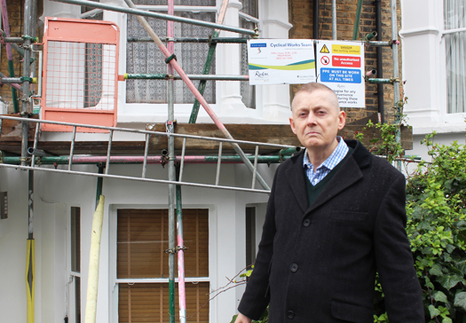 Former housing chief: ‘Residents are fed-up with appalling maintenance’ William McGarvie IMG_8408