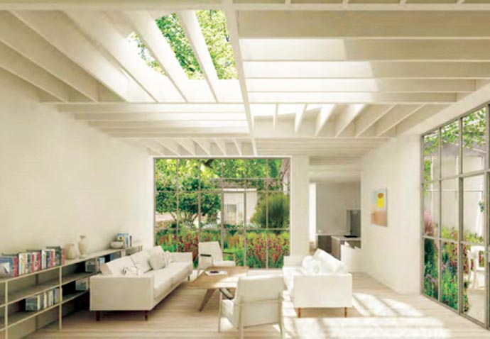 Neighbours get preview of couple’s townhouse plan Barnsbury Sq Slotover