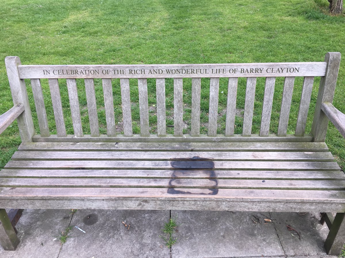 Highbury Fields barbecue row hots up after memorial bench burnt Barry bench