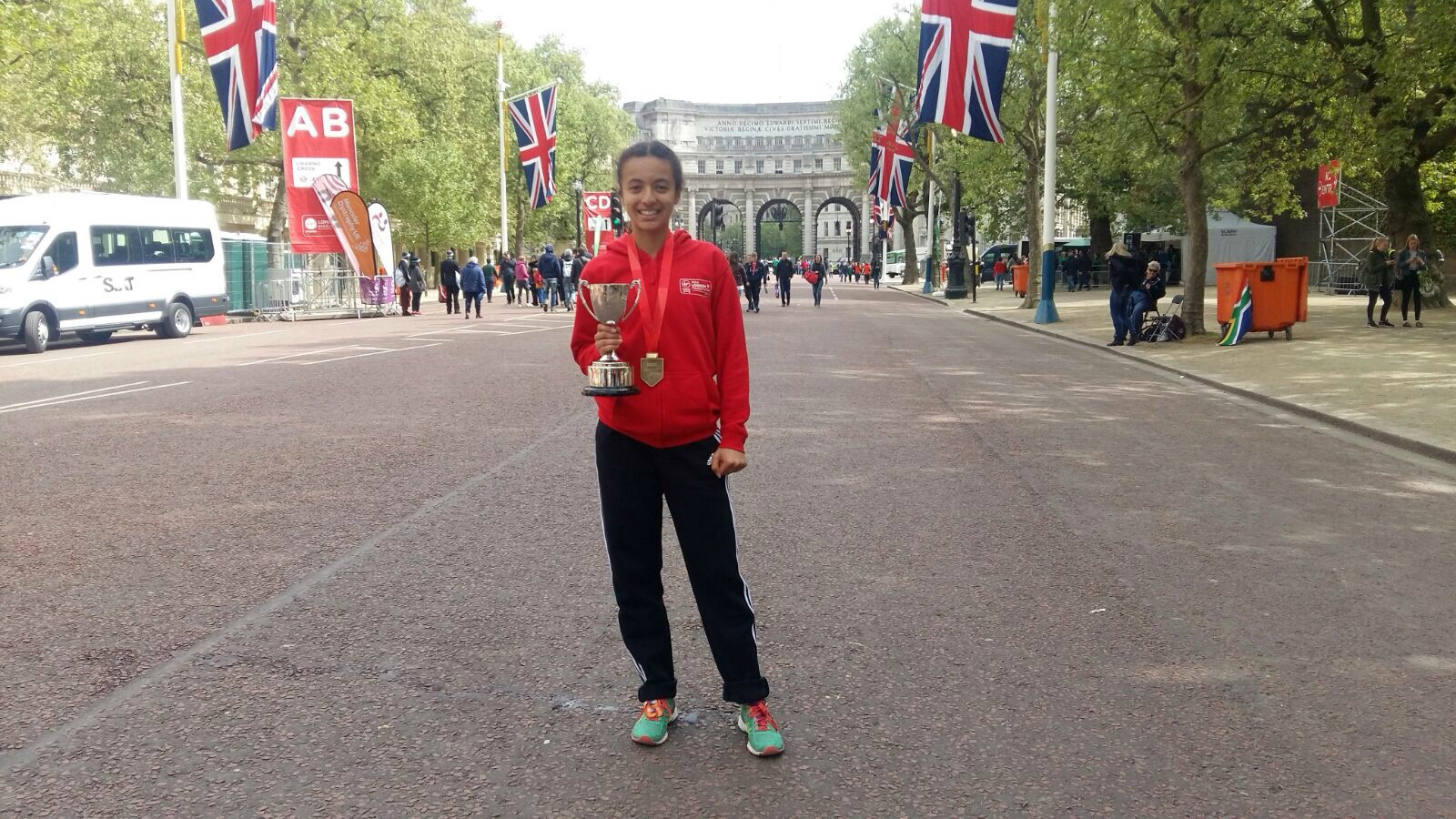 First prize for Yasmin as she coasts mini-marathon in personal best Yasmin Marghini