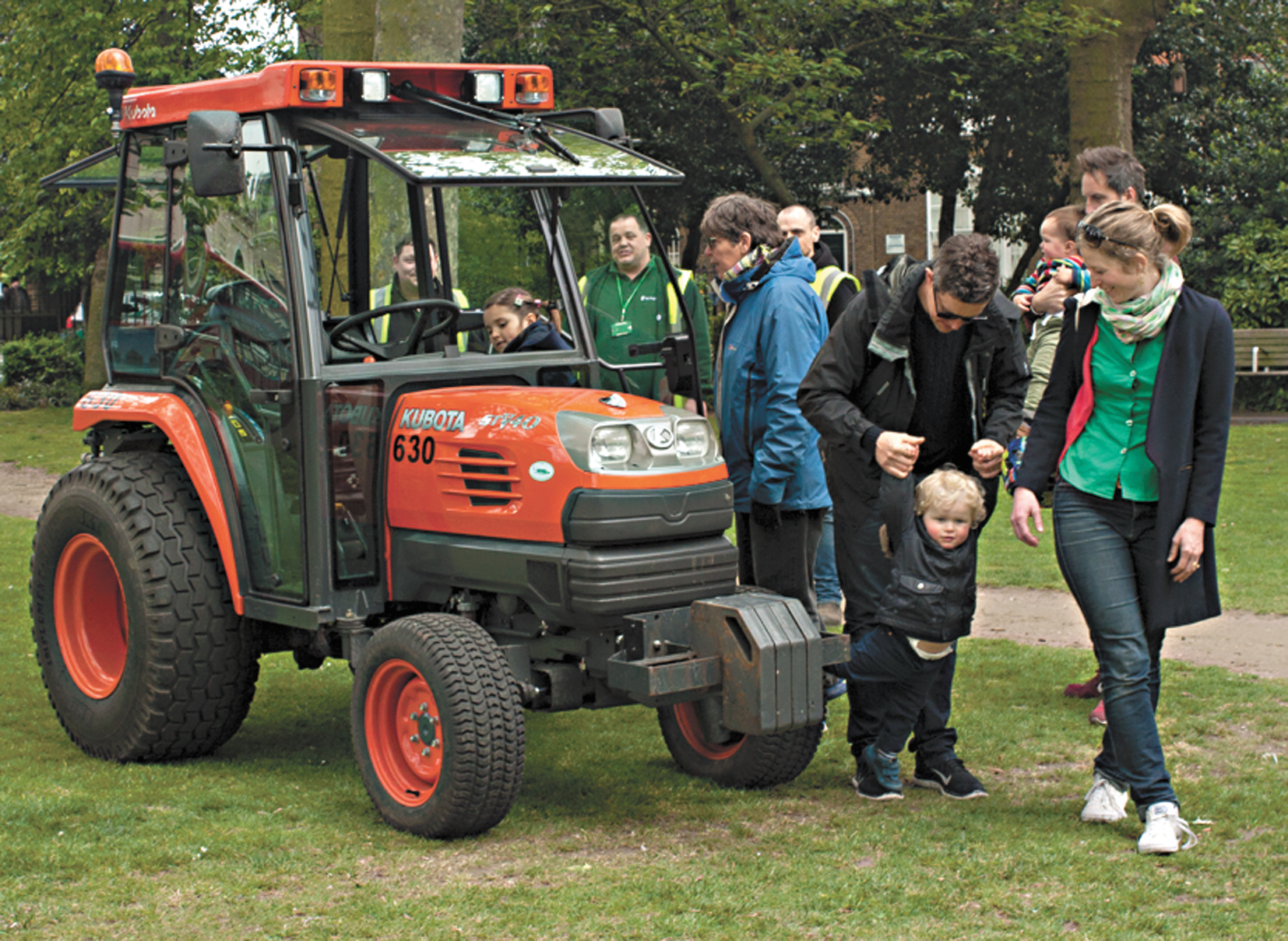 Going wild at the Mildmay Festival of Nature Mildmay Festival of Nature_tractor