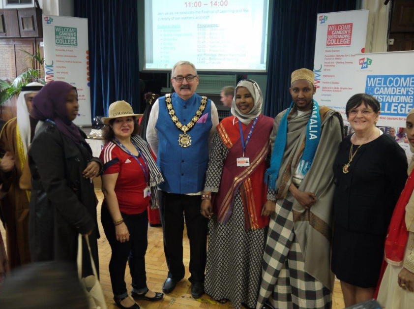 New mayor is back in class as WMC Camden celebrates ‘diversity day’ Richard Cotton WMC Diversity Day
