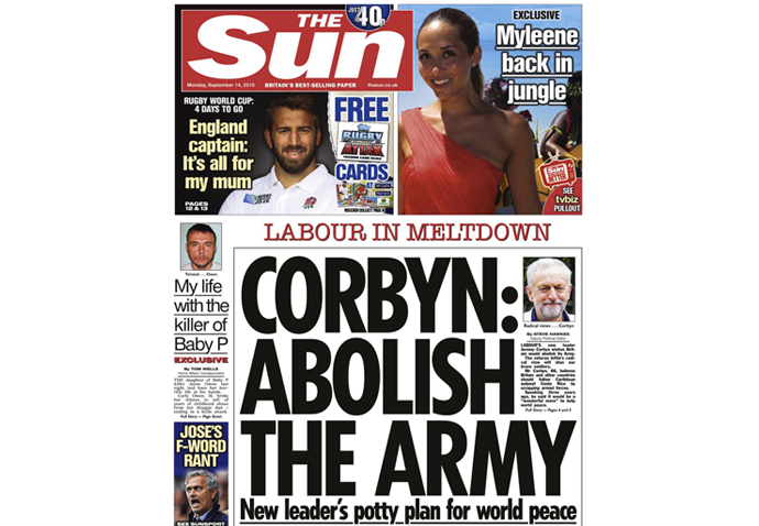 Behind the tabloid content lie millionaire freeloaders Corbyn Sun