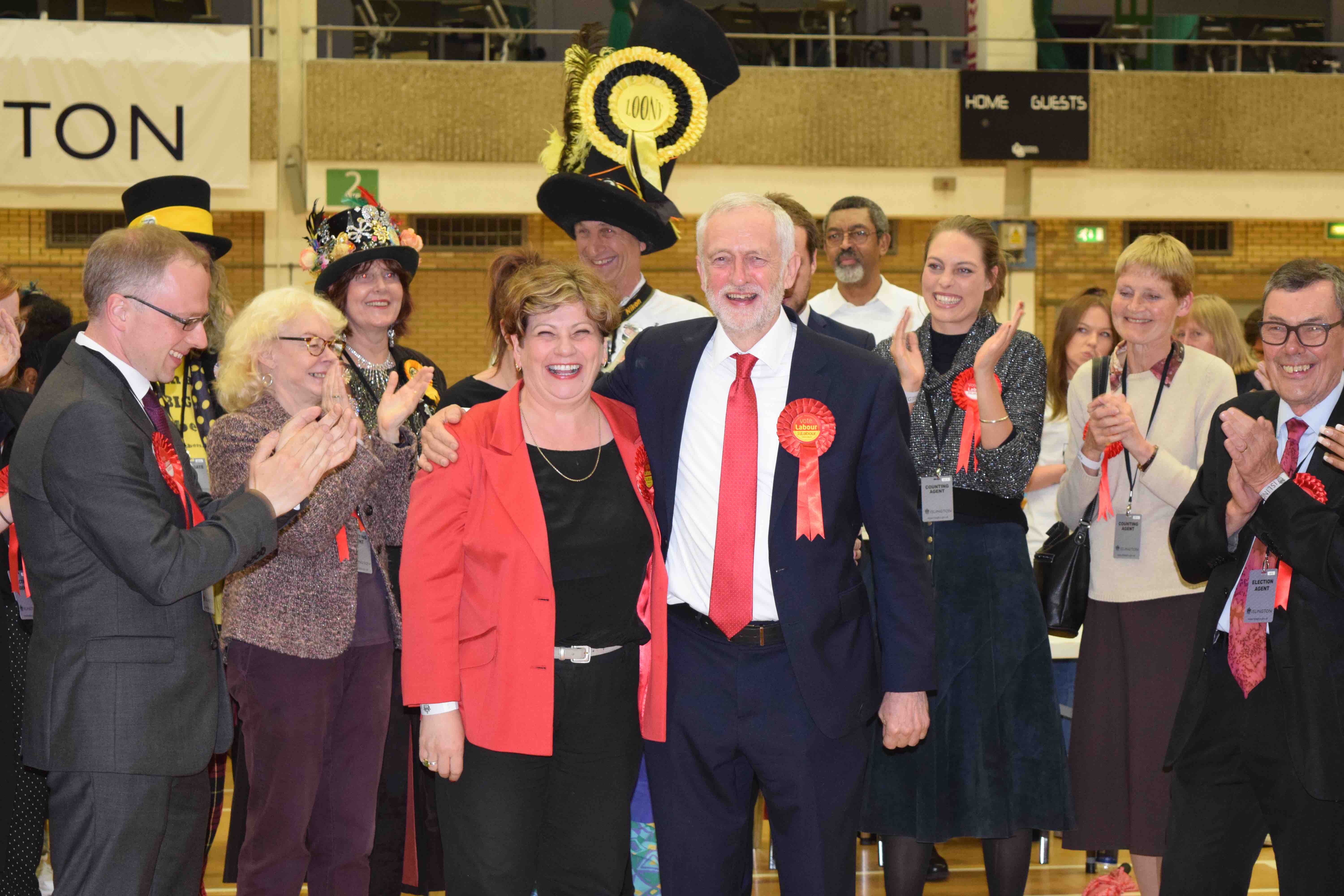 Stunning win for Corbyn and Thornberry as Labour do double in Islington Corbyn victory