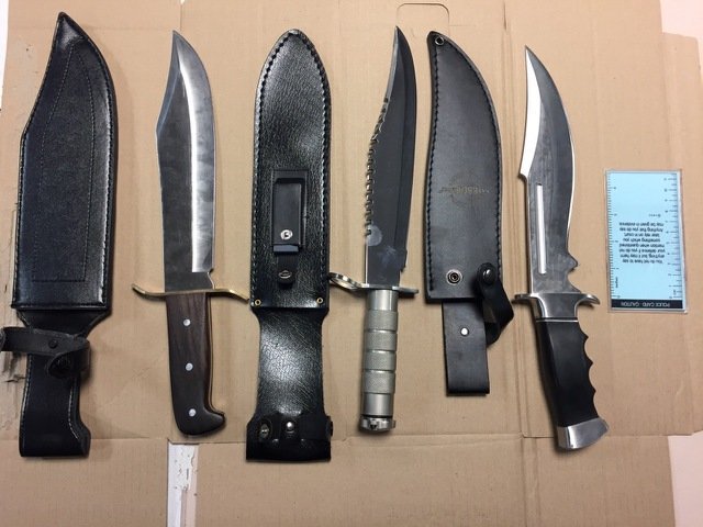 The biggest crisis facing the young is knife crime knives