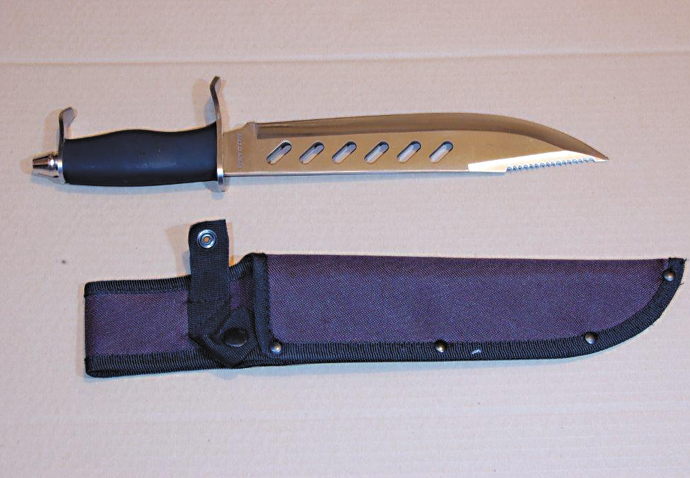 Knife used in assault