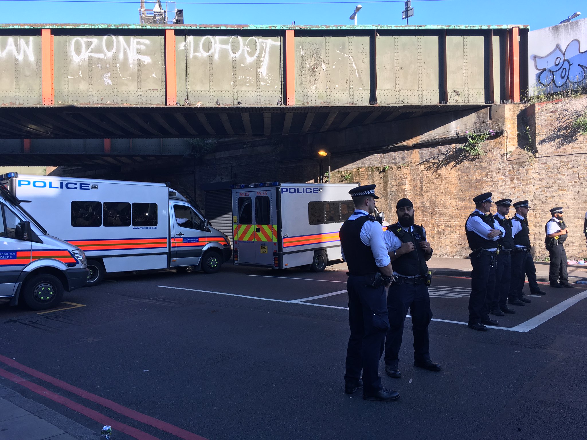 Man dies after van ploughs into mosque worshippers in Finsbury Park Mosque attack