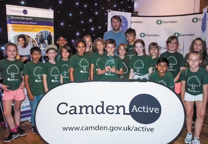 Team Camden’s heroes honoured at awards night GospelOak-CSSA-Champions-Most-Inclusive-Winners
