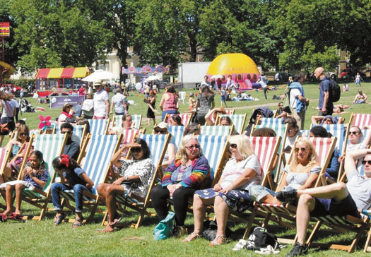 Highbury Fields barbecues disrespectful Jewish Festival at Highbury Fields