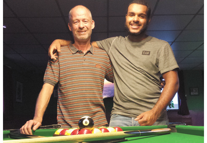 Pool league salutes its top potters Tony Stevens Levi Malcolm