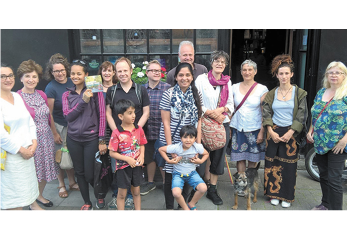 Walkers learn rare secrets of the city streets Tree walk