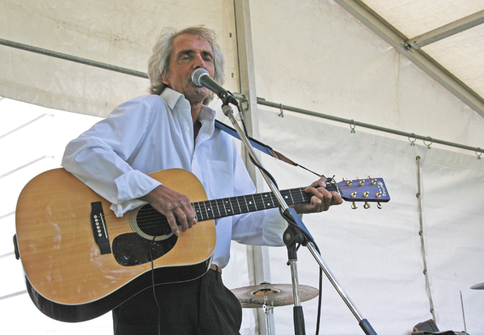 David Martin at Caledonian Park festival