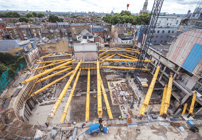 Visions of Giris, the master builder Islington square