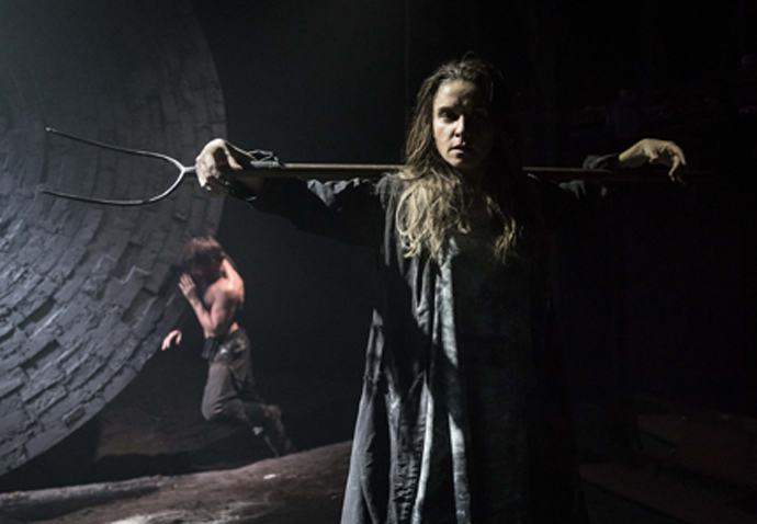 Review: Knives in Hens, at Donmar Warehouse Knives in Hens. Photo by Marc Brenner (2)