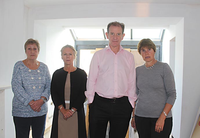 Flood victims: ‘Hold water firm to account’ Angel flood_Jackie Monte-Colombo Christine Lovett Stuart Rock and Jo Willett