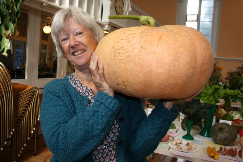 Maggie Sully pumpkin prize