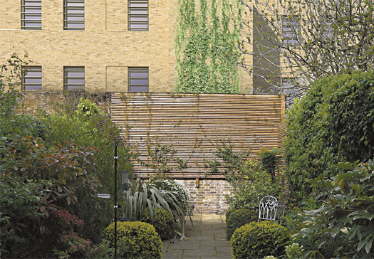 Flats for vulnerable adults or an institution through the back door? Windsor St_View from garden 13 Packington St After Comp