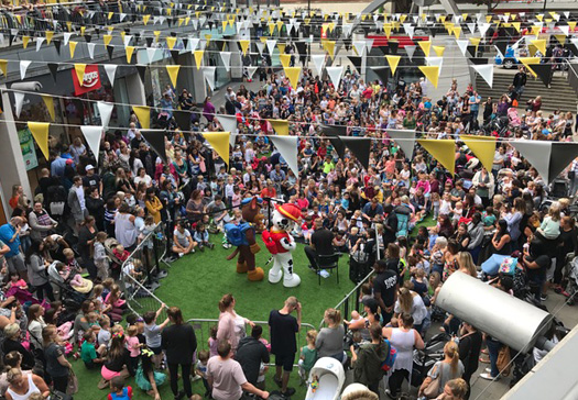 PAW patrol draws the crowds at Angel Central paw patrol