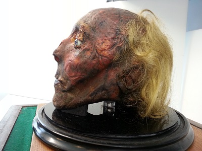 Jeremy Bentham’s gruesome head goes on public display Jeremy Bentham's head
