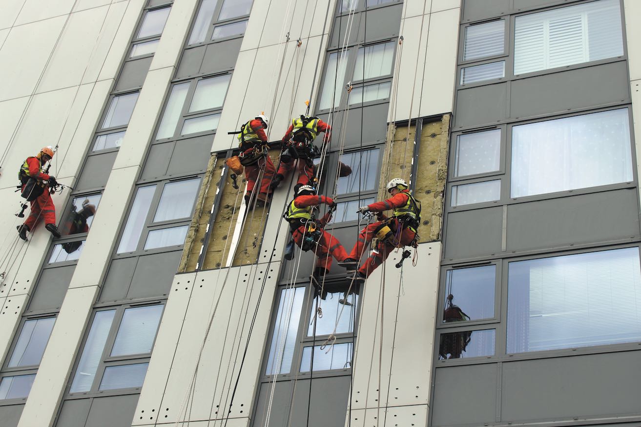 Cladding crisis: People scared in their own homes Claddingremoval Chalcots October 2017