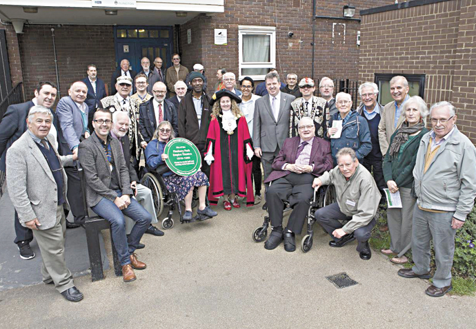 Finsbury Park plaque