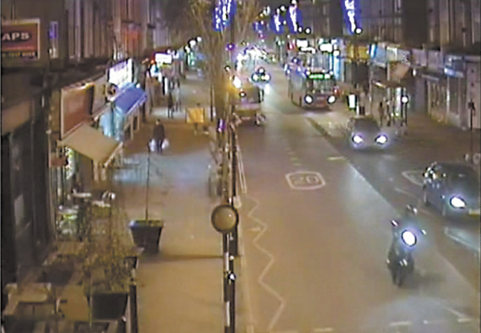 Henry Hicks ruling frees police to return to frontline Henry Hicks_CCTV showing the moped in Caledonian Road with a police car behind the bus