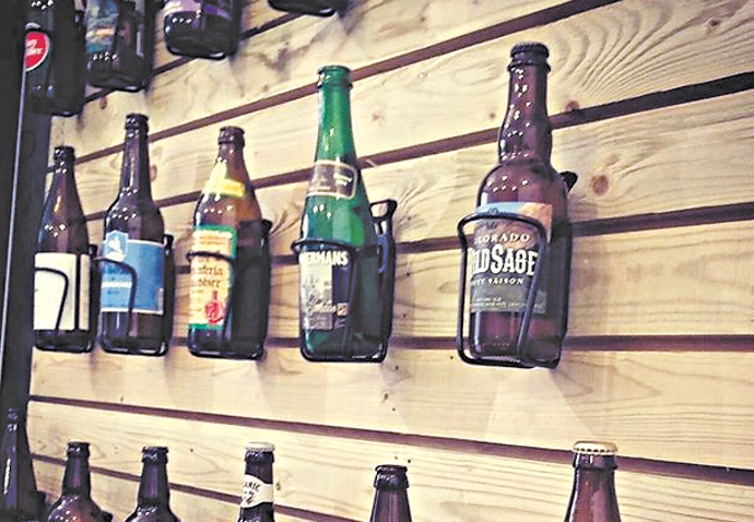 Craft beer the drink of choice in Holloway Indibeer display