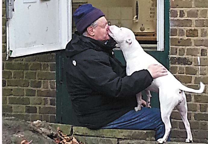 Our Neighbours_Terry Jones and Missy