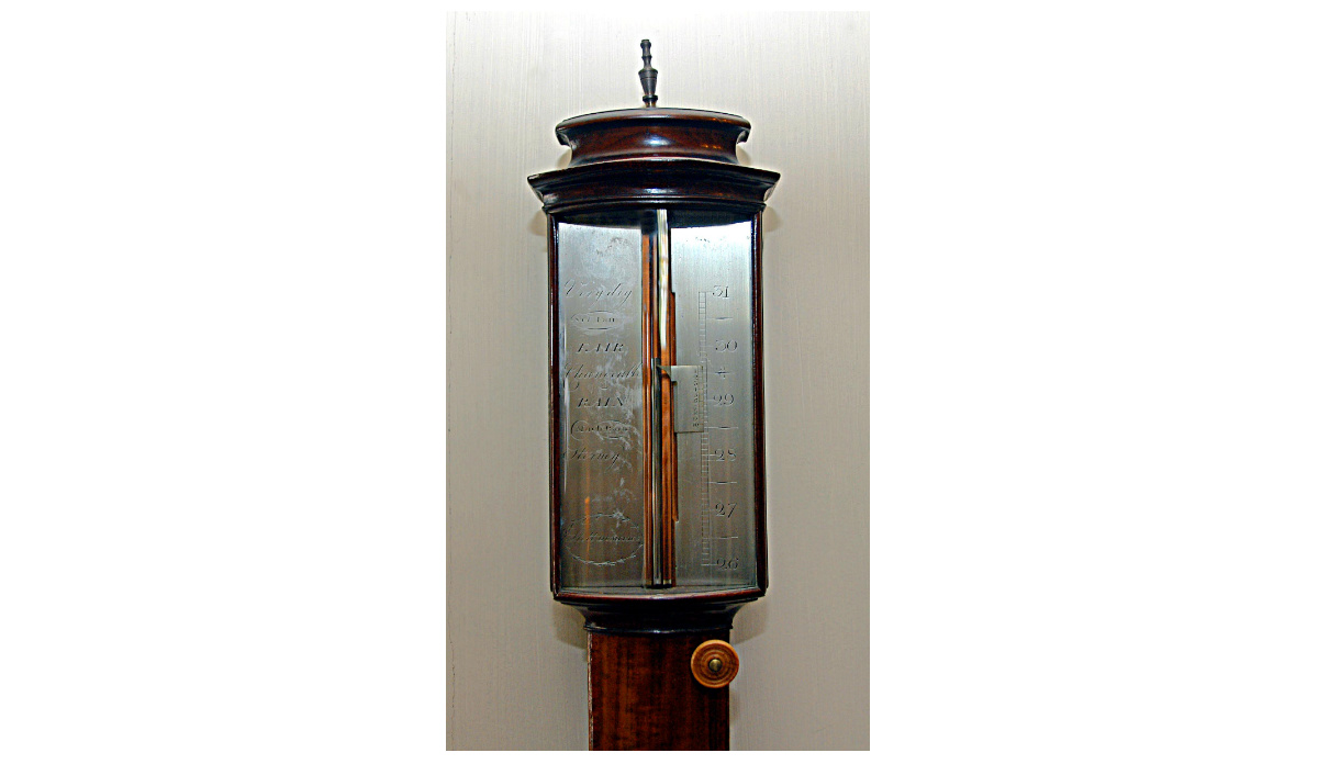 Thief returns antique stolen from 17th century Fenton House barometer fenton house